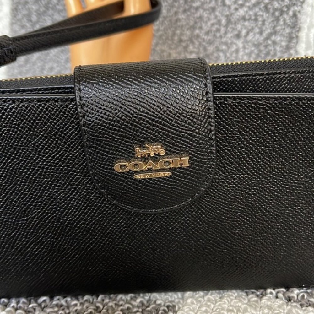 Coach Tech Wallet Black - Picture 9 of 15
